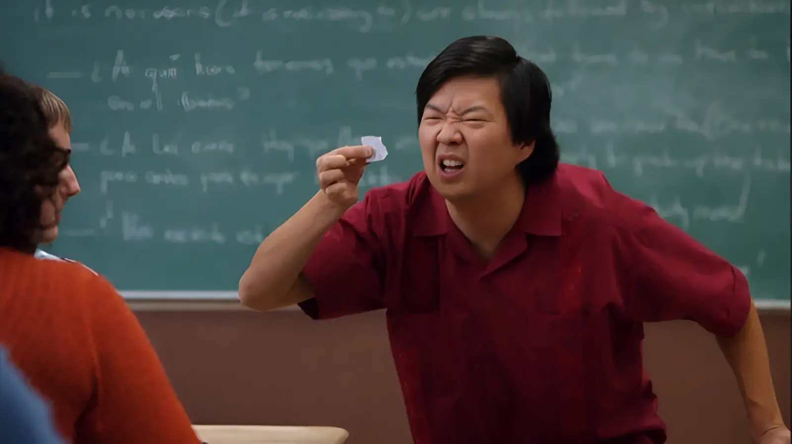 A designer reviewing a web page